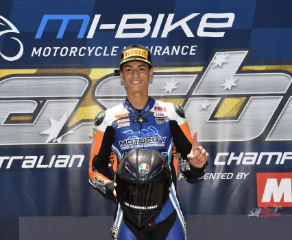 Marcus Hamod is the 2023 Supersport 300 champion after a 3-1-1 scorecard in the final round saw him finish on 327pts, just in front of Cameron Swain (323). Brandon Demmery (300pts) was third.