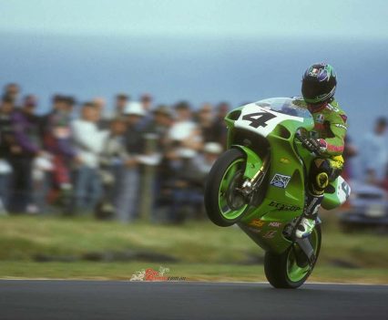 The Go Show was known for putting on a show and loved his home race of Phillip Island...