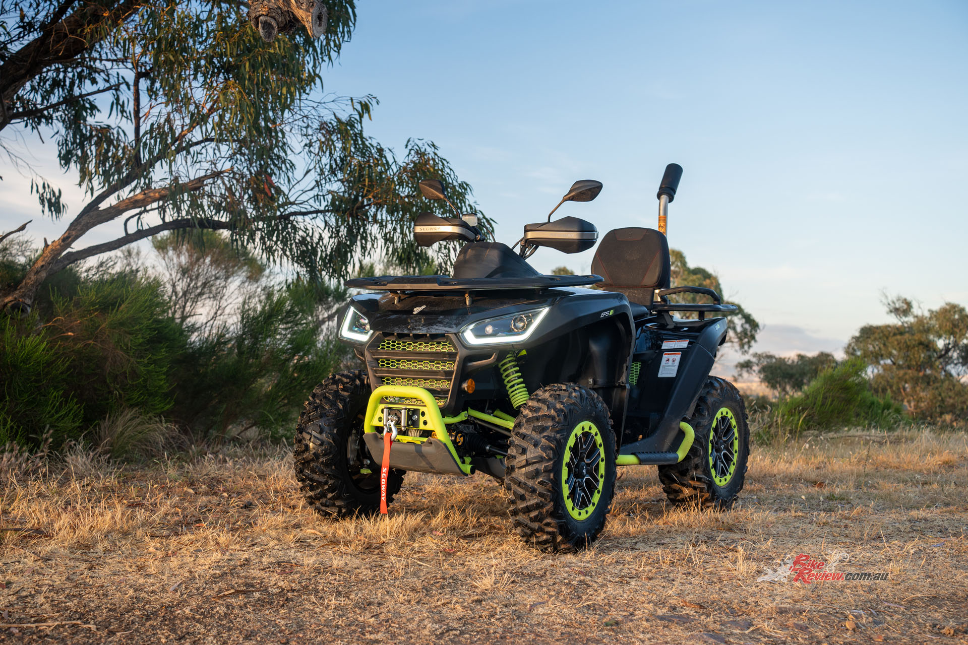First up was the AT6 L FULL SPEC, which is the larger of the ATV’s that Segway Powersports has to offer.