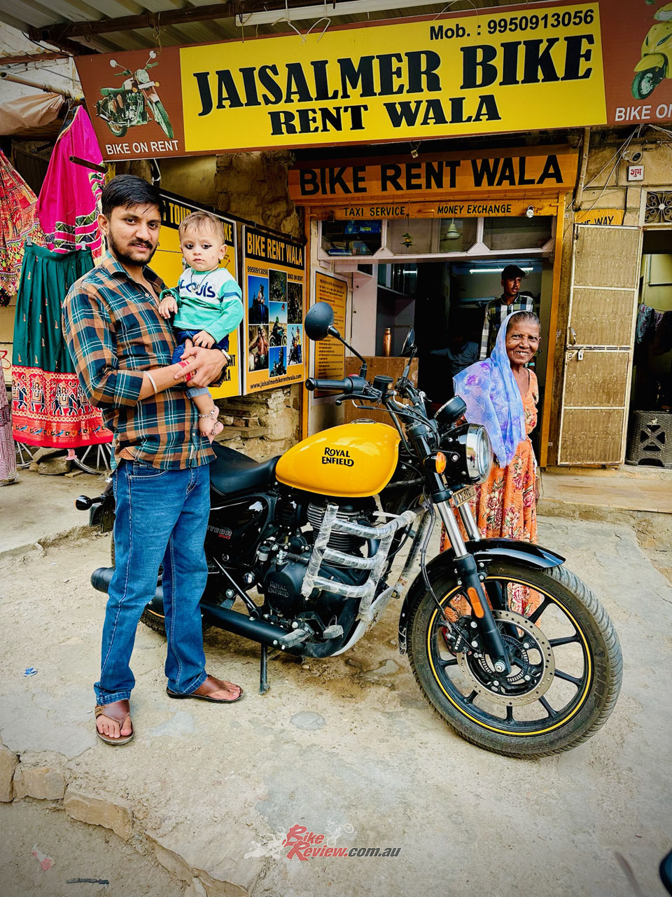 There are plenty of bike rental companies scattered across India, most opting for the usage of Royal Enfield's.