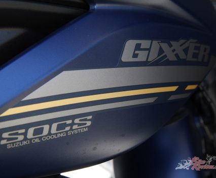 Suzuki GIXXER SF 250 Matt Blue.