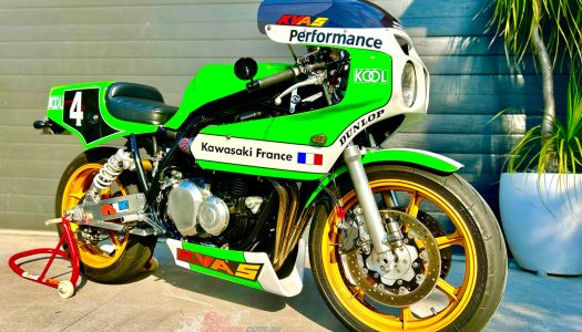 Custom Bike | Kawasaki KR1000 Replica, Team Green