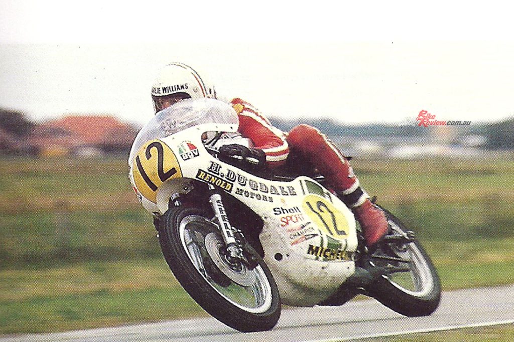 Charlie-Williams-on-TZ385-