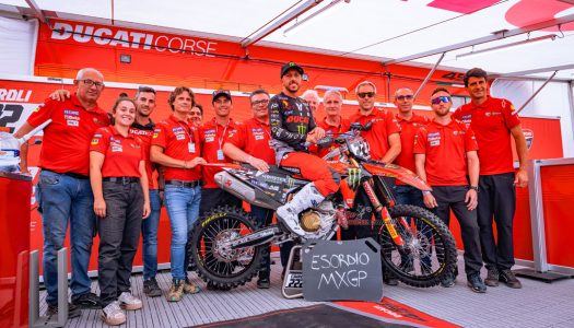 Ducati Desmo450 MX makes MX GP debut in Netherlands