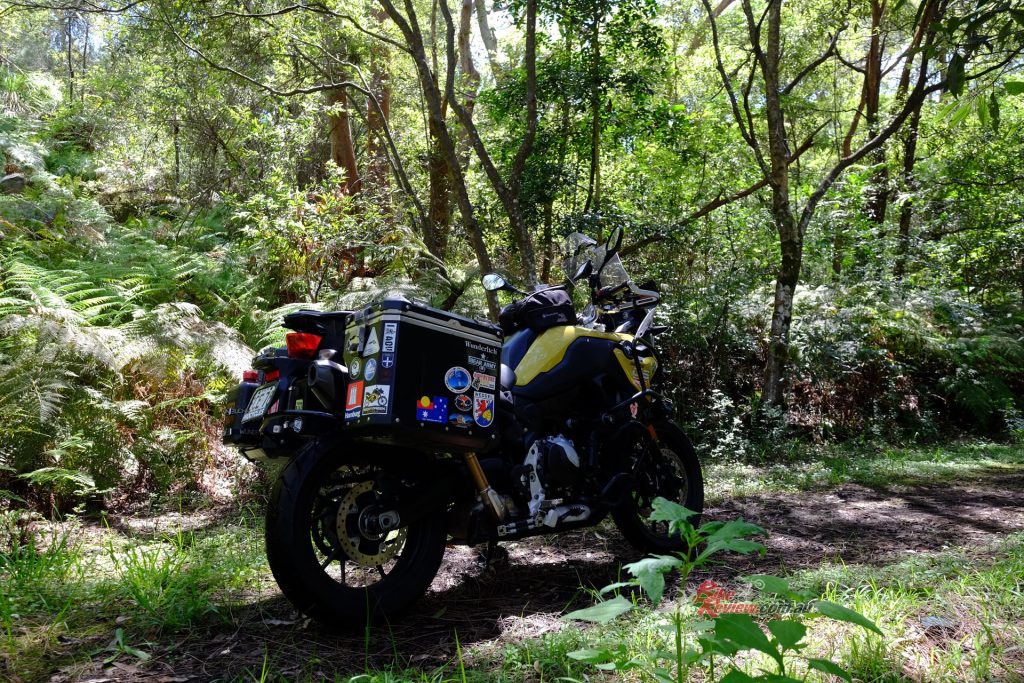 Pete fitted the Oryx Sidestand Plate, Brake Extension and Moto Footpegs to his F 750 GS.