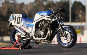 "A genuine 159kg with oil but no fuel, a significant saving on what was already a light bike for the class."