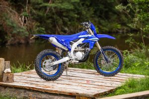 2025 Yamaha WR250F, slimmer, lighter, more powerful than the previous model.