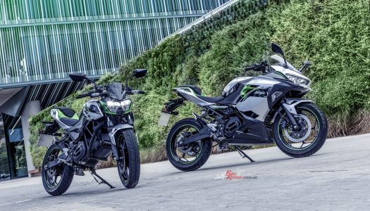 Kawasaki Ninja e-1 and Z e-1 electric bikes available!