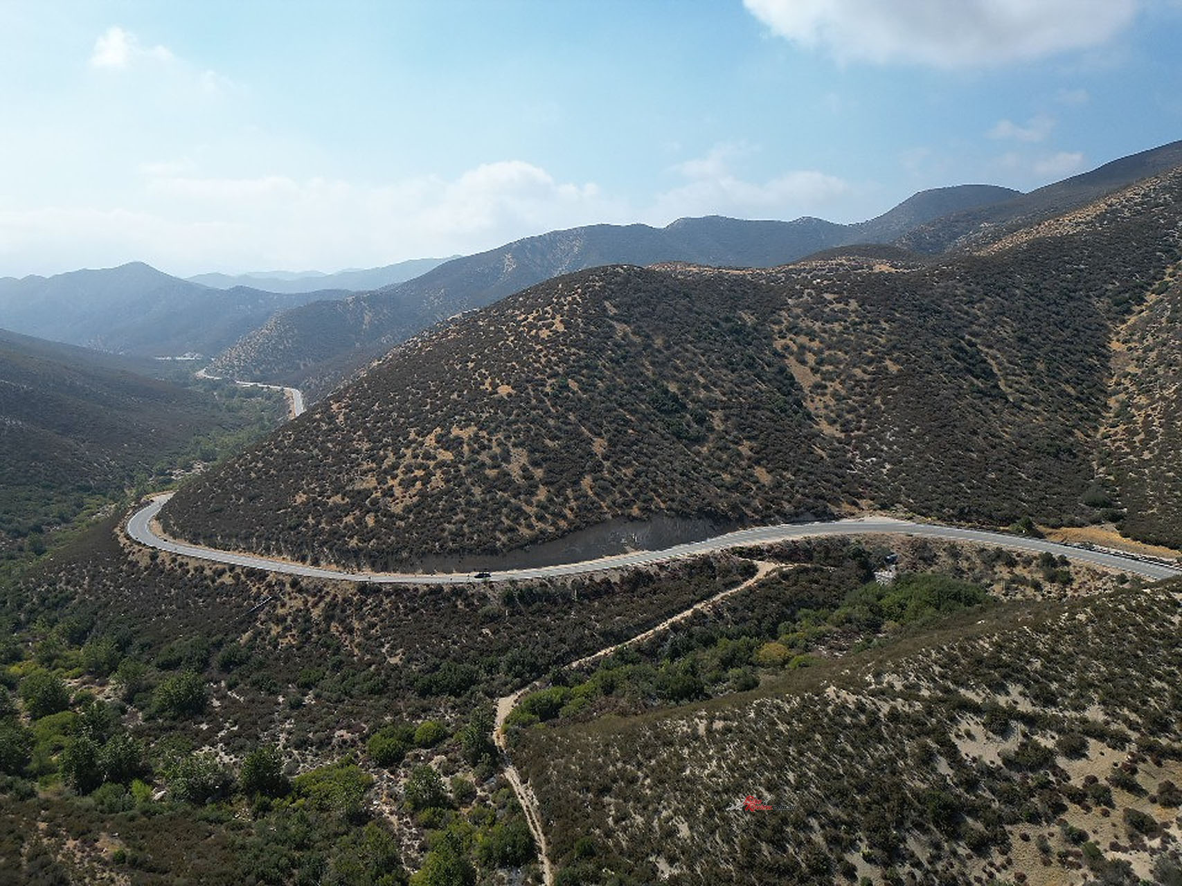 The famous Angeles Crest Highway...