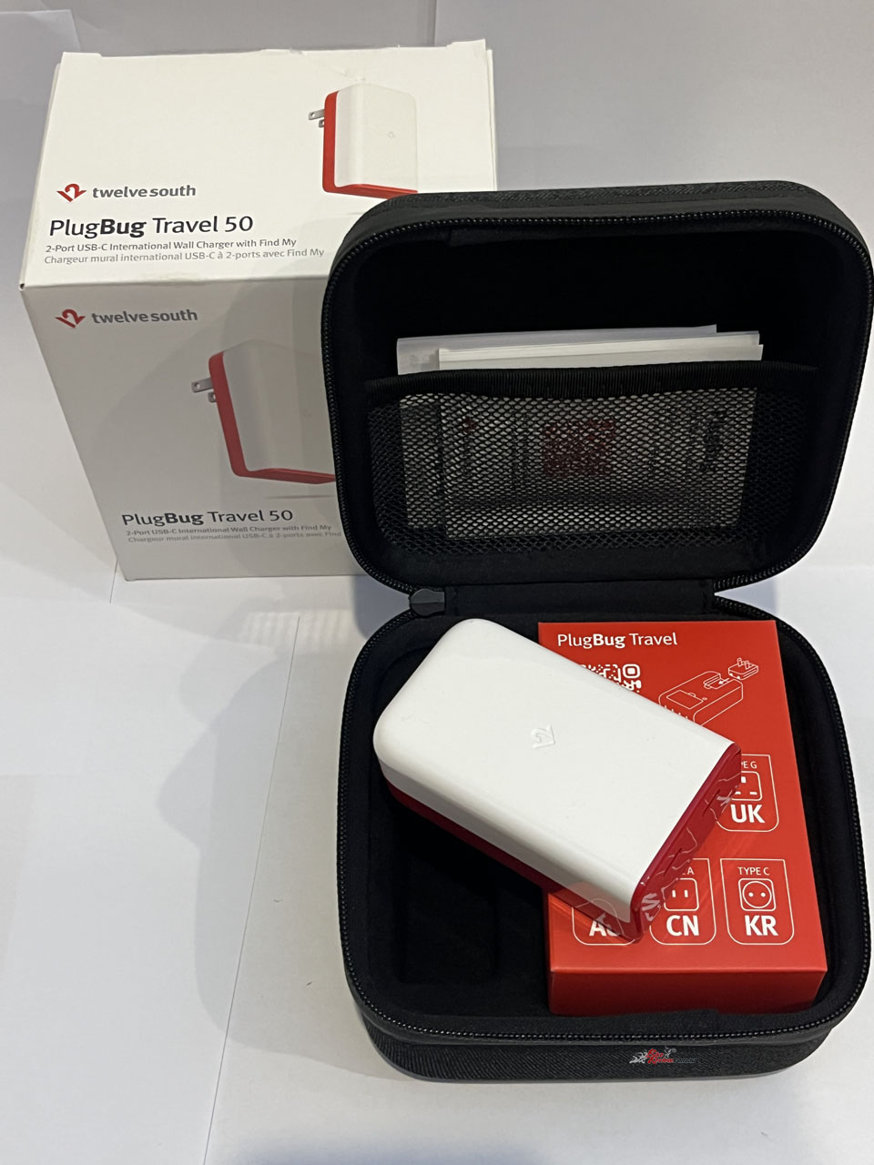 The PlugBug comes in a $139.95 RRP two port 50W version as tested, and a four port $219.95 RRP 120W version.