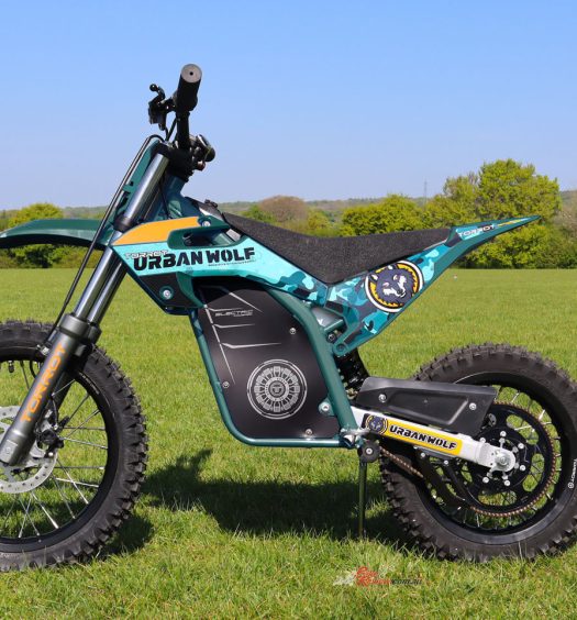 Available in just 100 units worldwide, the URBAN WOLF comes in two versions—UW-MX1 for riders aged 3–7 and UW-MX2 for those aged 6–10