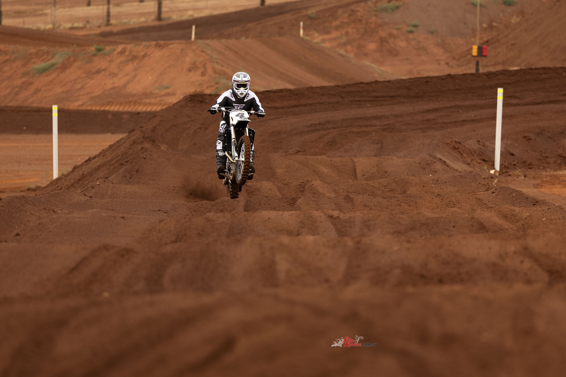 "After having a go on multiple maps throughout the day I finally settled on the dedicated Ricky Carmichael map".