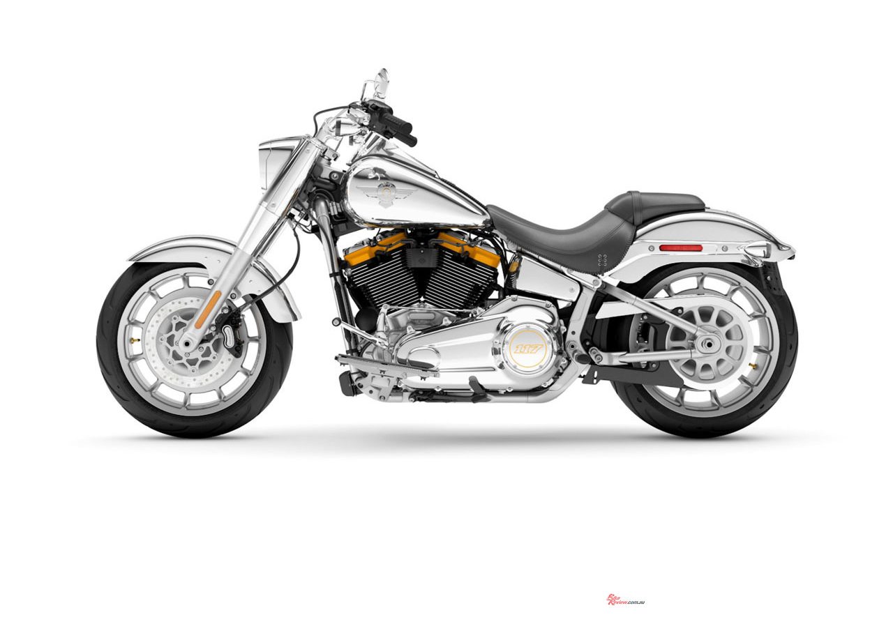 The Fat Boy has endured for 35 years, surviving three powertrain generations and a complete Softail chassis redesign.