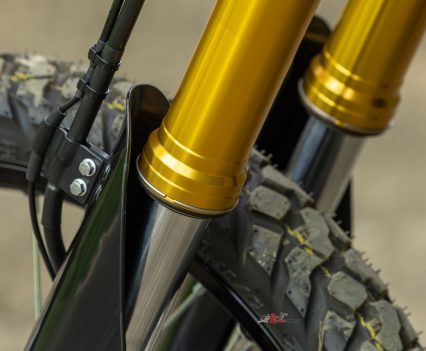 KYB 41mm inverted forks.