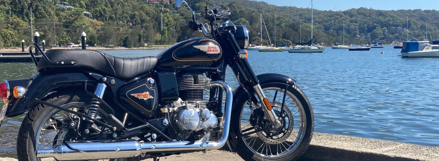 The Royal Enfield Bullet 350 offers a relaxed, fuss free classic experience with modern reliability and ride comfort.