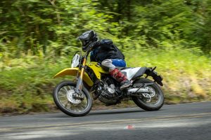 Suzuki have retained the good road manners of the DR of old while modernising it and improving it off-road.