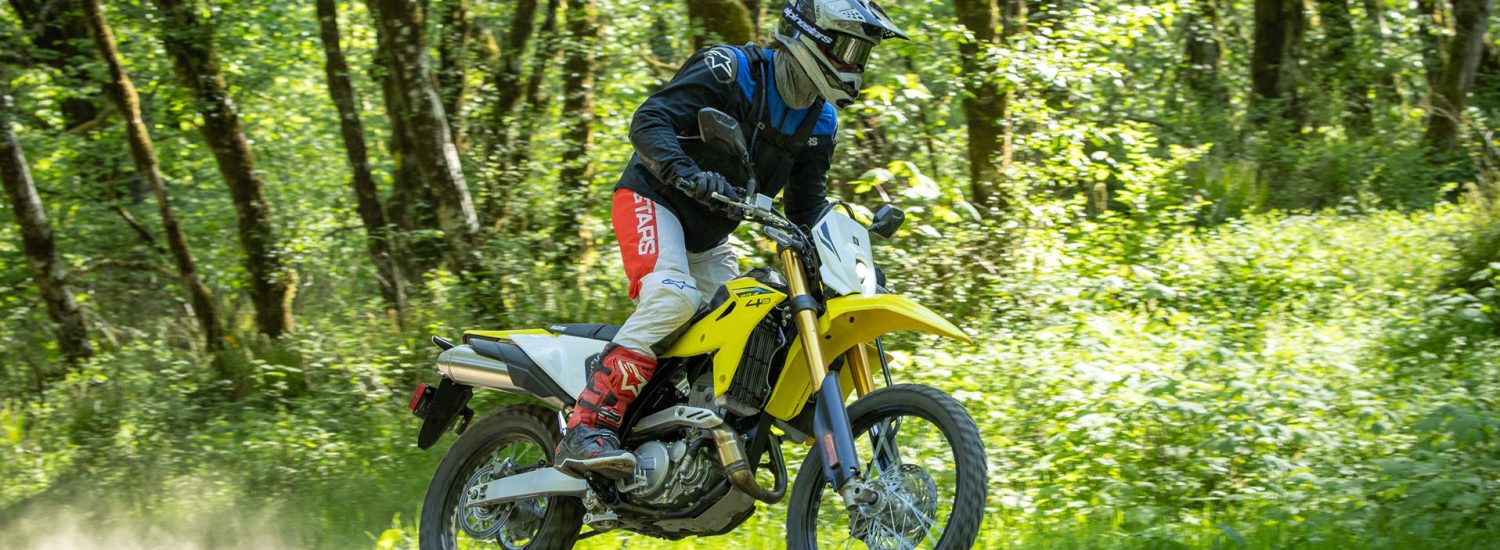 "I spent a healthy portion of my time on the bike riding with traction control and ABS shut off. "
