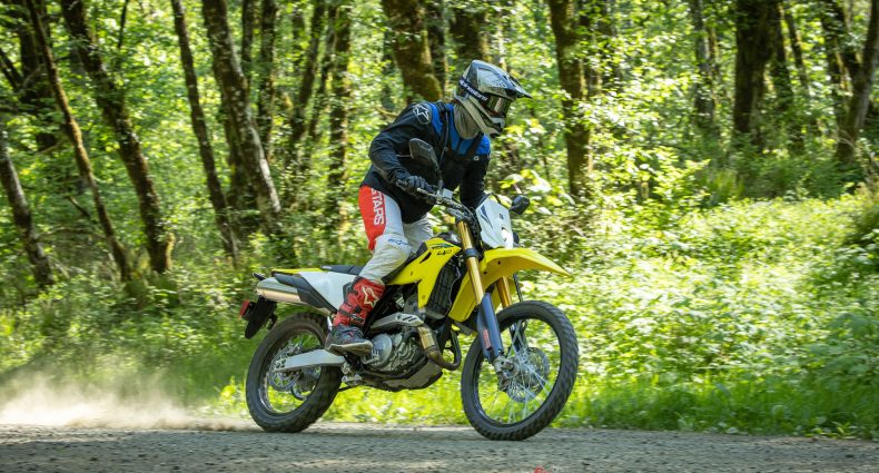 "I spent a healthy portion of my time on the bike riding with traction control and ABS shut off. "