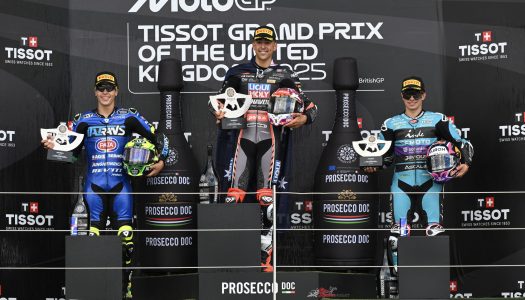 MotoGP Round 7 2025 report | Bezzecchi victorious in chaotic British GP