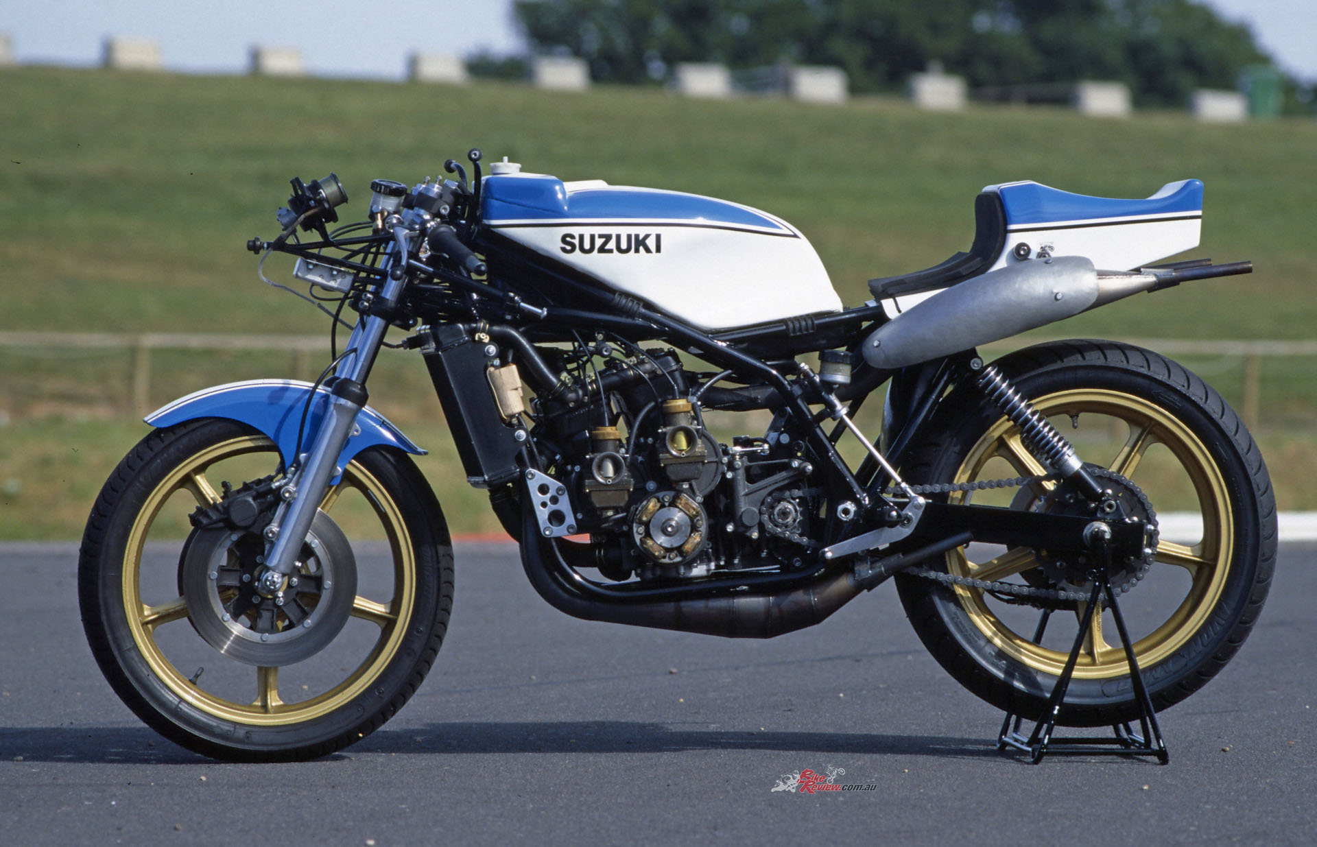 "A completely redesigned version of the XR14 was dispatched to Europe to be entered by the small works team of factory mechanics".