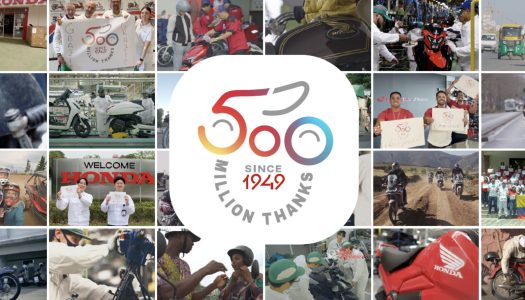 Honda Hits Unprecedented 500 Million Motorcycle Milestone