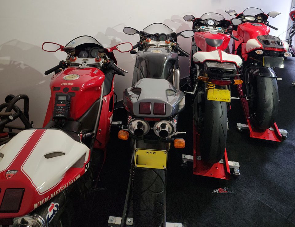 Using the standard docker, you can fit bikes just about anywhere and easily roll them out to where you want to put them.