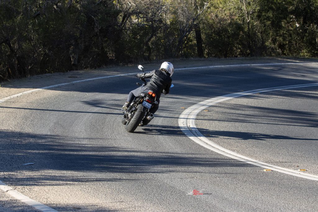 Leading encourages novices to choose their own lines, rather than simply copying another rider.