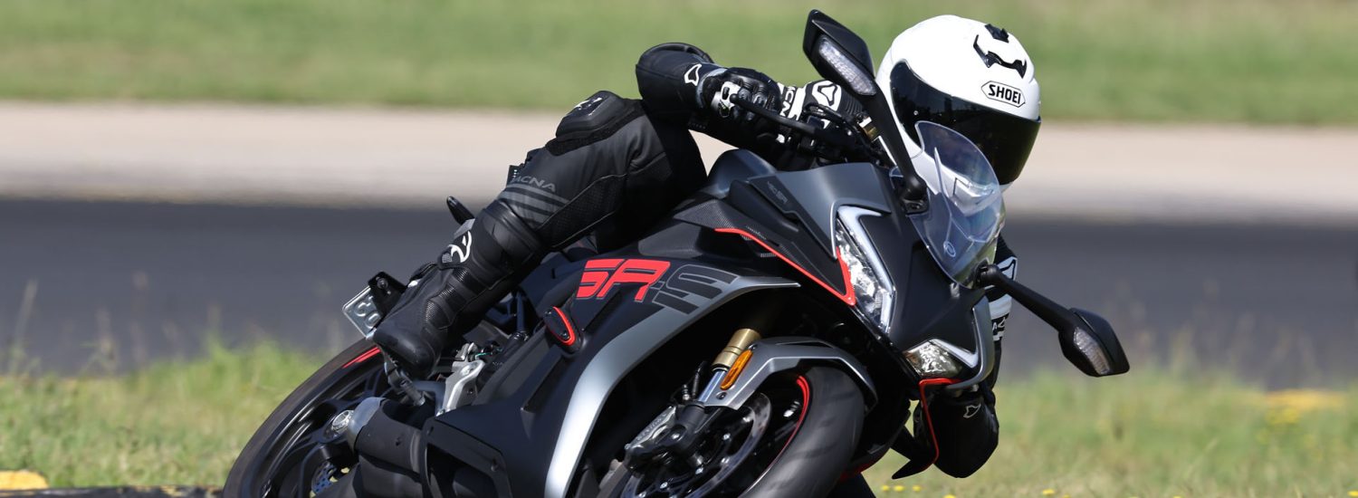 The CST ADRENO HS tyres were a pleasant surprise, offering plenty of grip and fast warm-up times on the track, but they did wear quickly.