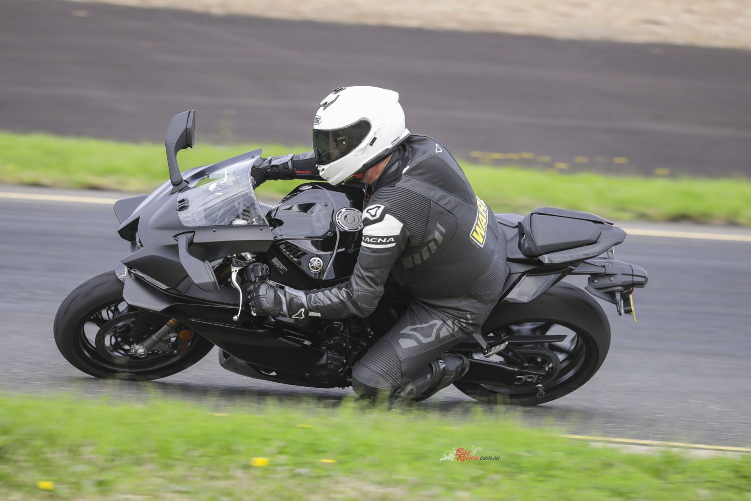 "The best way I can describe it is that it felt like riding a big R3 with grunt. That same nimble, flickable feel, but with the torque-rich triple engine launching you out of corners with authority"...