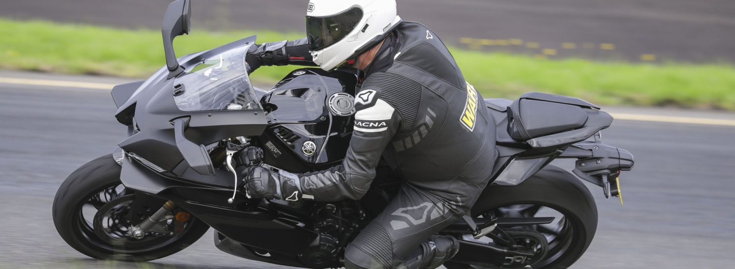 "The best way I can describe it is that it felt like riding a big R3 with grunt. That same nimble, flickable feel, but with the torque-rich triple engine launching you out of corners with authority"...