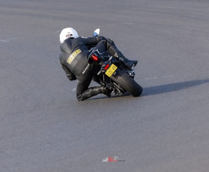 "I found myself grinning inside my helmet lap after lap. The best way I can describe it is that it felt like riding a big R3 with grunt"...