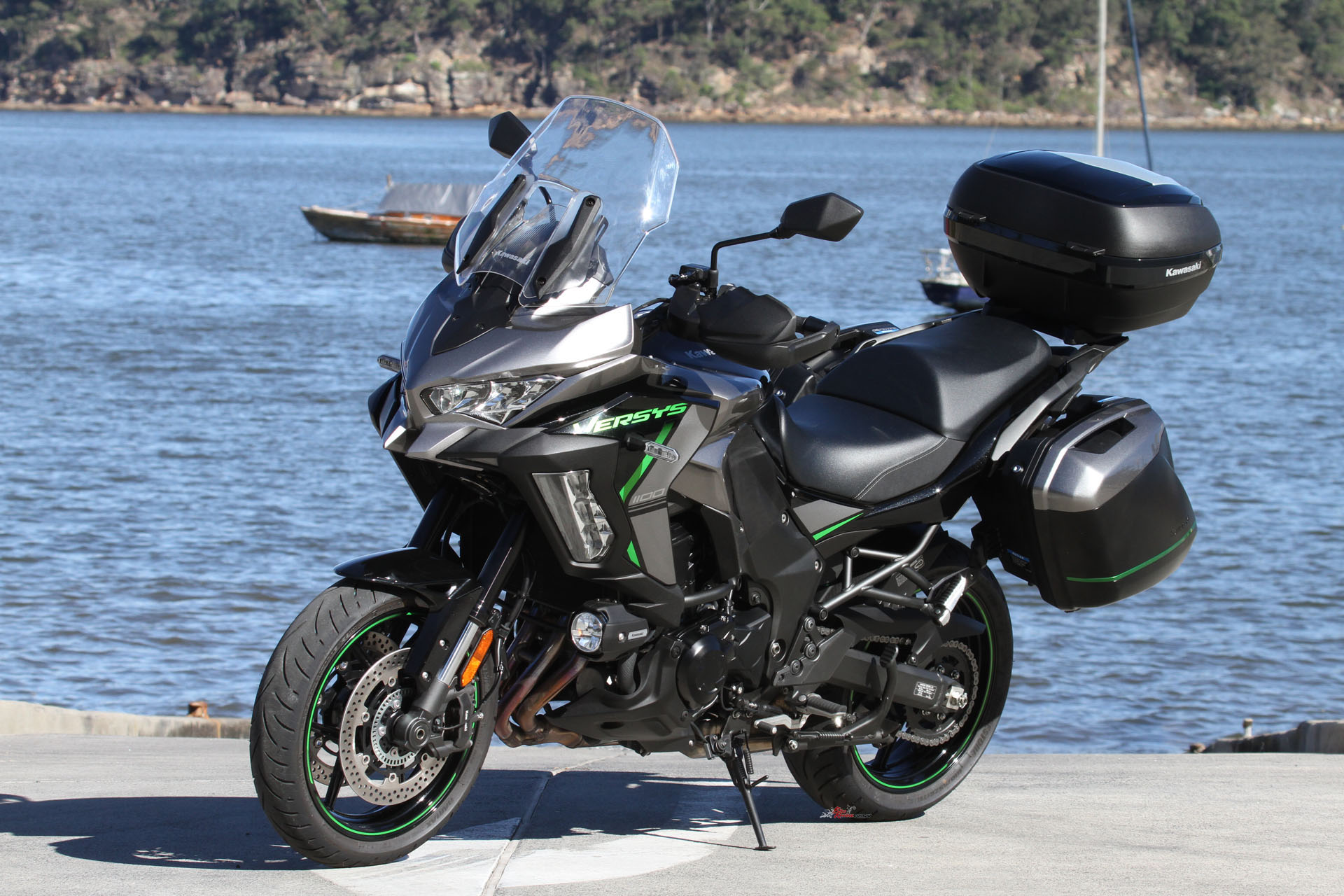 The 2025 model has more power and upgraded electronics but that familiar Versys styling and finish quality.