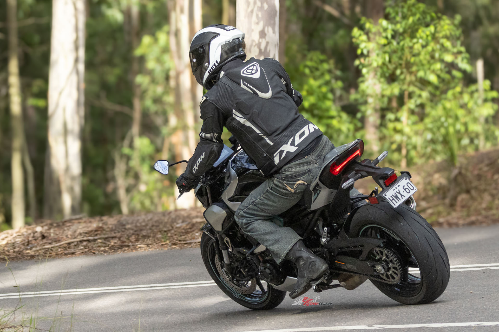 "Kawasaki have done a pretty good job of the suspension set-up on the Z900"...