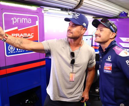 Celebrities Attend MotoGP Of Australia