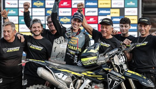 Triumph TF 250-E Makes a Winning Debut in Global Enduro