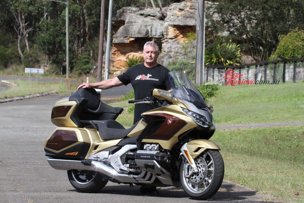 Paul reckons the seat height is a very manageable 745mm. He has done more touring miles than most, so knows comfort when he experiences it.