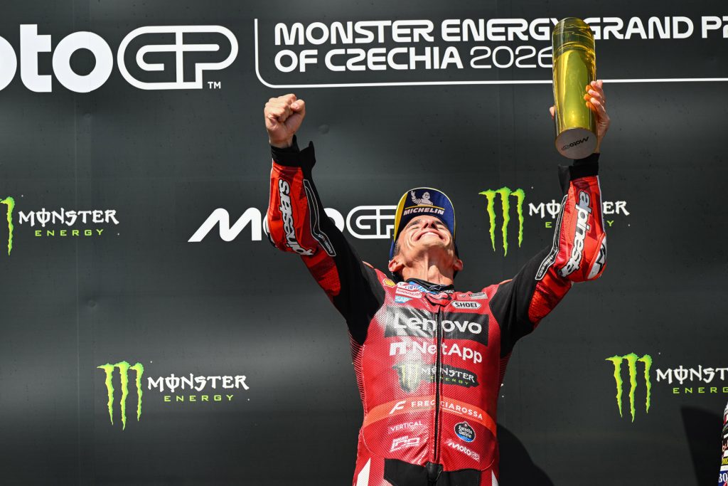 MotoGP 2026 Round 9 Report | Masterful Marc Marquez Wins, Bezzecchi Banned!