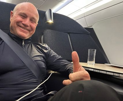 Finnair was very impressive, highly recommended by Hatto.