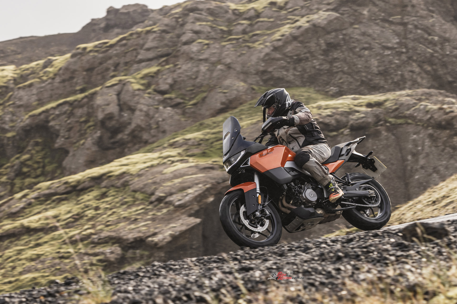 The Atlas has great ergonomics and rider triangle according to Bernie, who is 173cm tall.