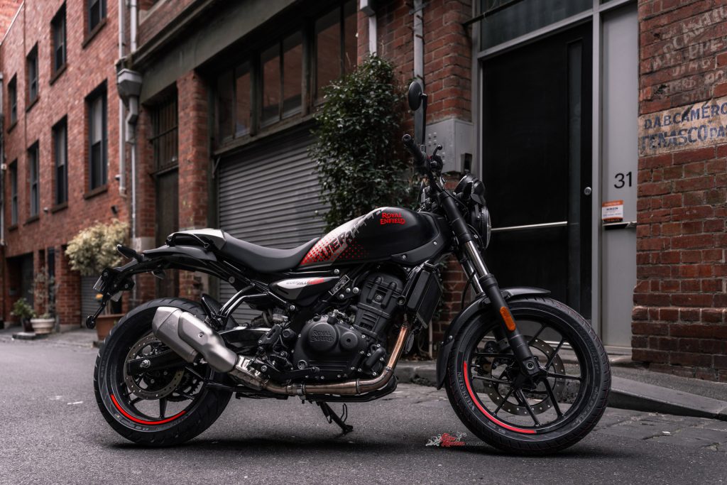 Apex Black is the moodier option, with red graphics and rim tapes doing most of the visual heavy lifting.