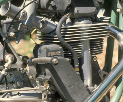 Bosch magneto ignition replaced the original system before the 1967 TT campaign.