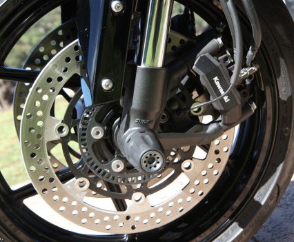 Nick never felt short-changed by the standard brakes and suspension.