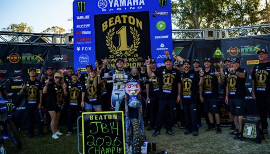 Monster Energy CDR Rider Jed Beaton crowned 2026 ProMX champion