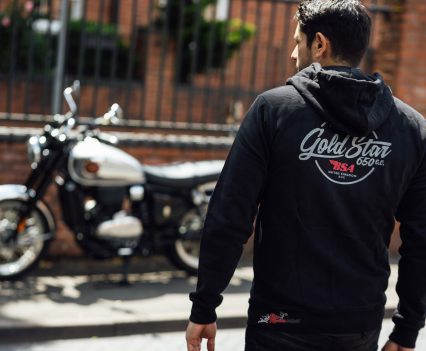The Gold Star name features prominently across BSA’s growing apparel range.