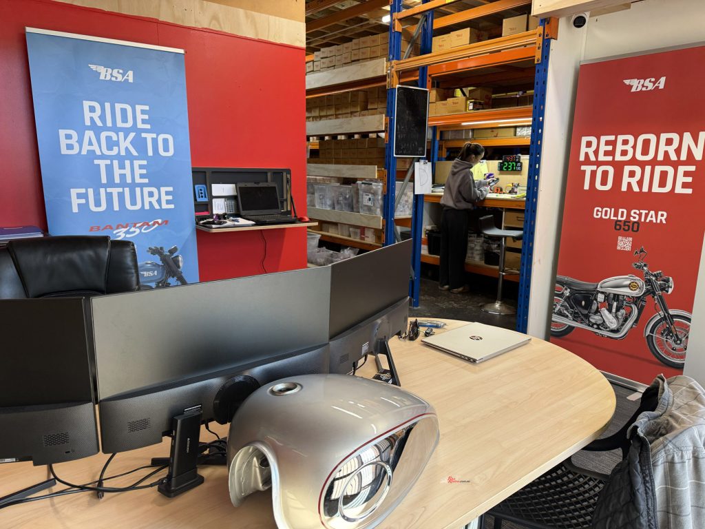A family-run operation, Leisk Moto Imports is starting small and growing with BSA.