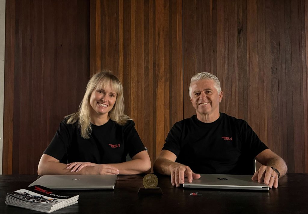 Jeff and Liana Leisk are preparing BSA for its next chapter in Australia.