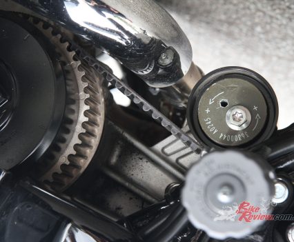 Belt final drive remains part of the Street Glide 3 Limited’s drivetrain.