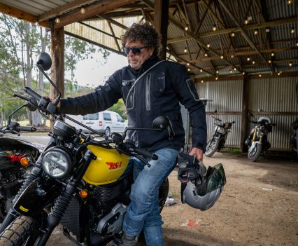 Ralph finds the Scrambler’s taller stance immediately noticeable from the saddle.