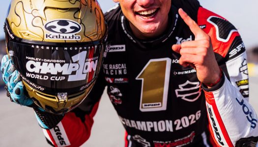 Archie McDonald Is FIM Bagger World Cup Champion