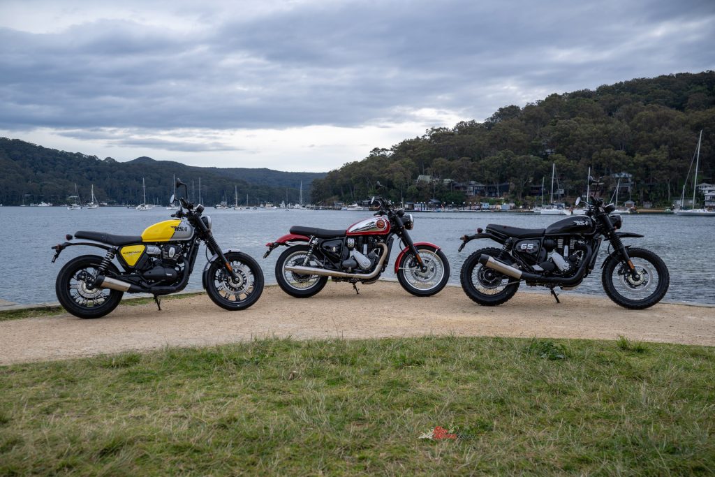 BSA’s Australian comeback covers three distinct takes on the retro formula, from roadster to scrambler to commuter.